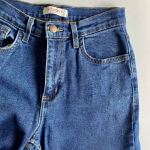 Featured thumbnail for Mom jeans denim bleu