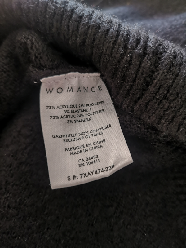 Image for Robe sweater Womance