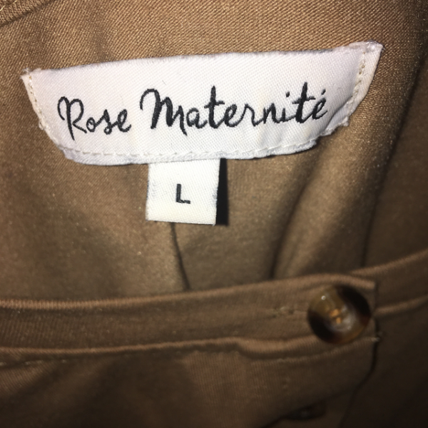 Image for Robe rose maternité