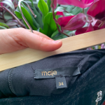 Thumbnail for PRIX RÉDUIT-Jupe Maje en laine  et cuir