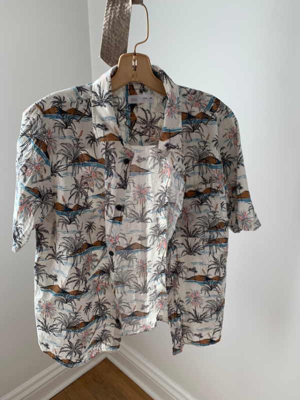 Featured image for Chemise motifs « Hawaii » ZARA