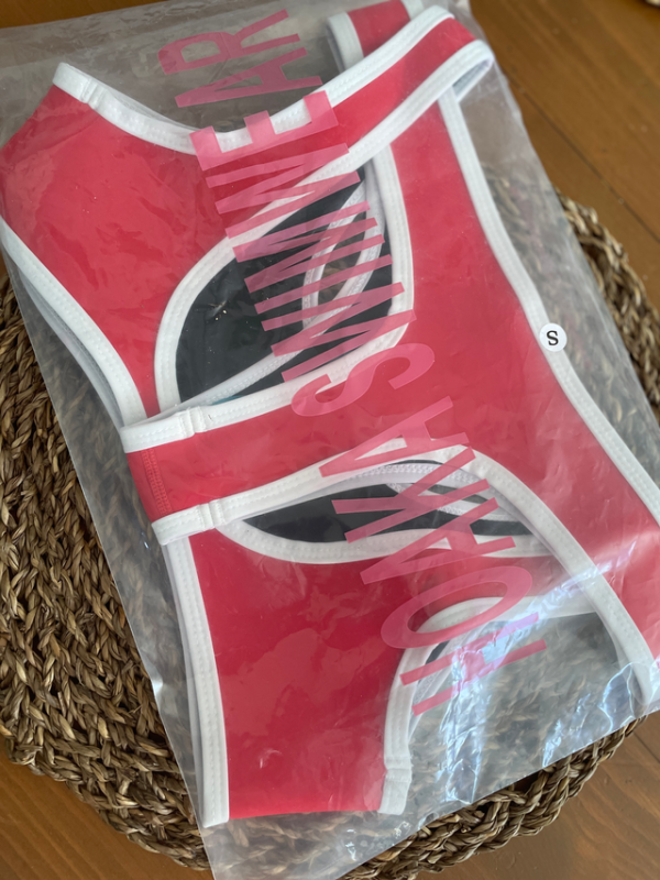 Image for Waikiki Red ensemble maillot de bain 2 pièces Hoaka neuf