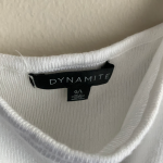 Thumbnail for Dynamite - Crop top blanc