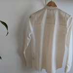 Thumbnail for Chemise blanche col mao