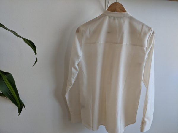 Image for Chemise blanche col mao