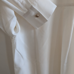 Thumbnail for Chemise blanche col mao