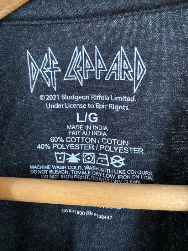 Image for T shirt Def Leppard