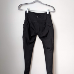 Thumbnail for POPFLEX Blogilates Adventure Zip Leggins Noir Pilates Yoga Taille 4 P Petit