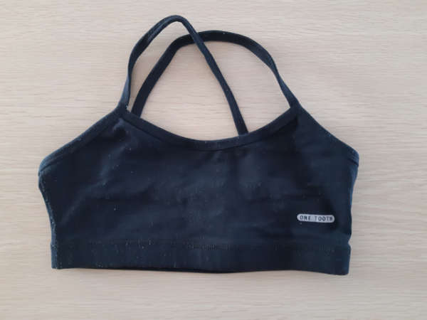 Featured image for Soutien-gorge sport noir One tooth, Small