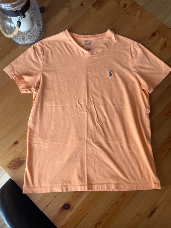 Featured image for Tshirt polo orange