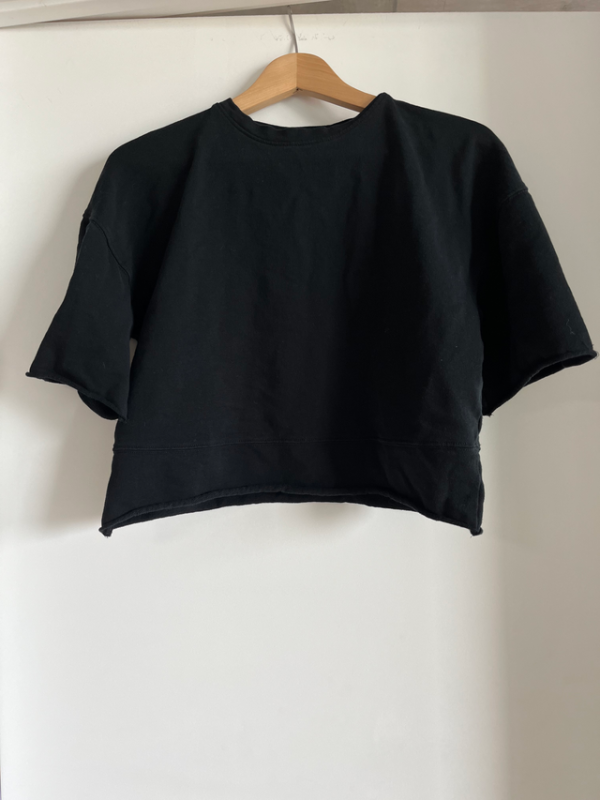 Image for Haut Zara noir oversize