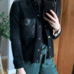 Featured thumbnail for Manteau suède véritable