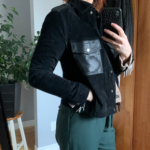 Thumbnail for Manteau suède véritable