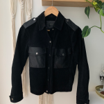 Thumbnail for Manteau suède véritable