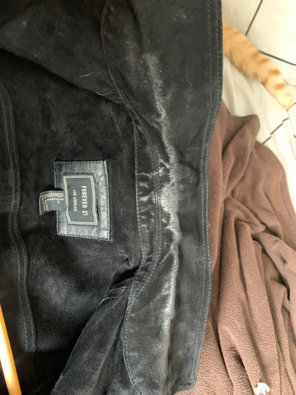 Image for Manteau suède véritable