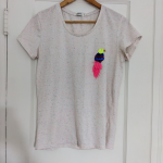 Thumbnail for T-shirt confettis avec oiseau