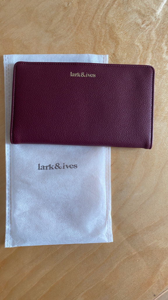 Featured image for Portefeuille Lark&Ives (vegan leather/ Neuf)