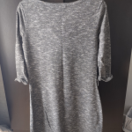 Thumbnail for Robe en laine gris chiné