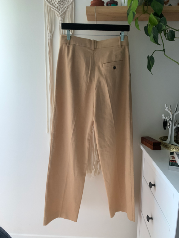 Image for Pantalons évasés en laine