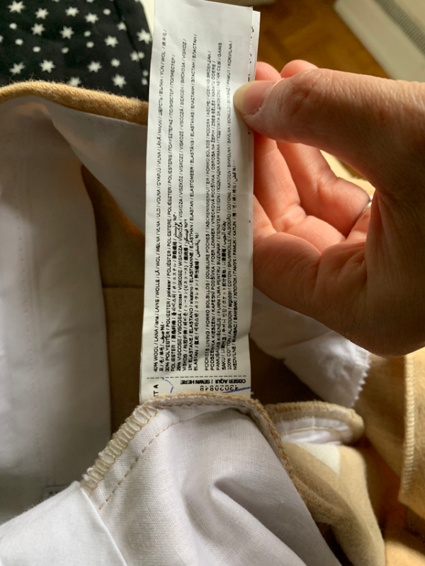 Image for Pantalons évasés en laine