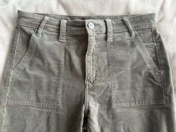 Image for Pantalon velours côtelés kaki