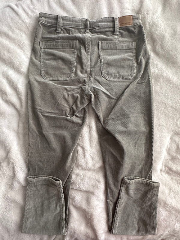 Image for Pantalon velours côtelés kaki