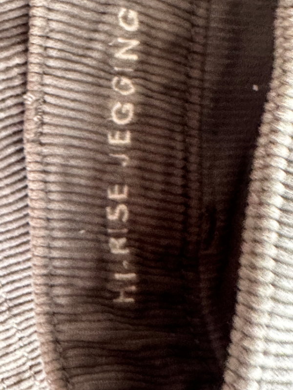 Image for Pantalon velours côtelés kaki