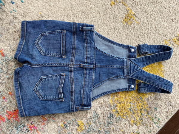 Image for Salopette jeans 5 ans comme neuve