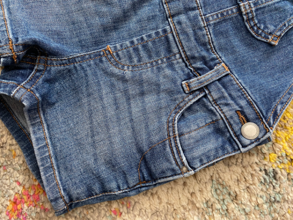 Image for Salopette jeans 5 ans comme neuve