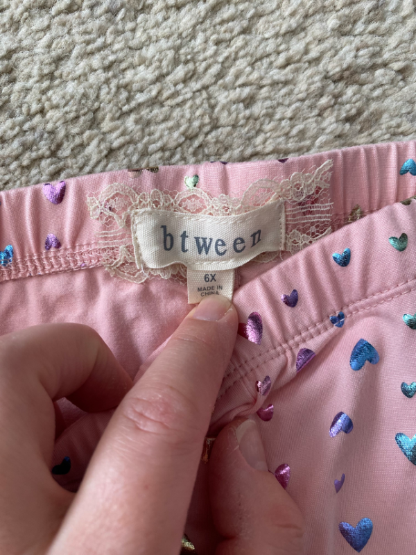 Image for Leggings 6X mince, jamais porté