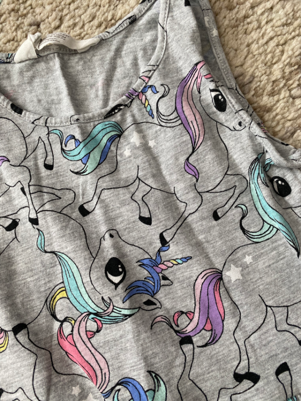 Image for Robe licornes 6/8 ans comme neuve