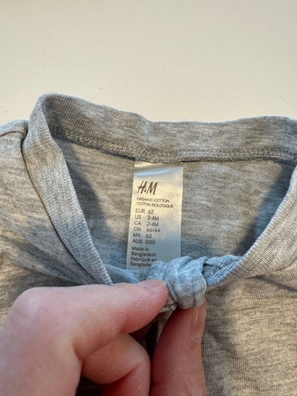 Image for Ensemble de 2 pyjamas avec fermeture éclair 2-4 mois HetM