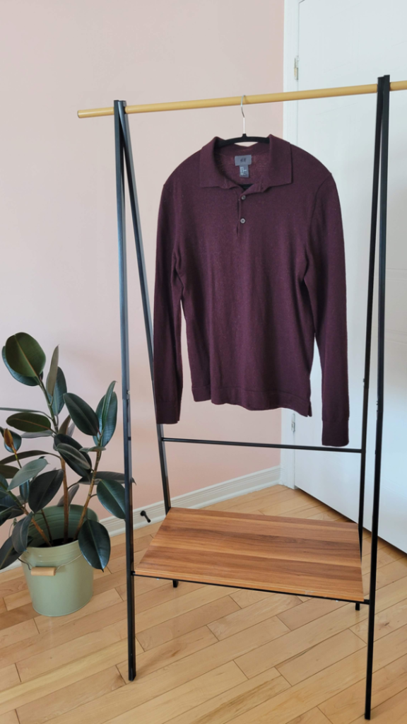 Featured image for Polo en laine à manches longues