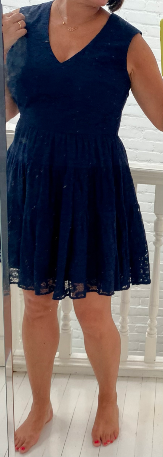 Featured image for Robe Zara  - bleu marine