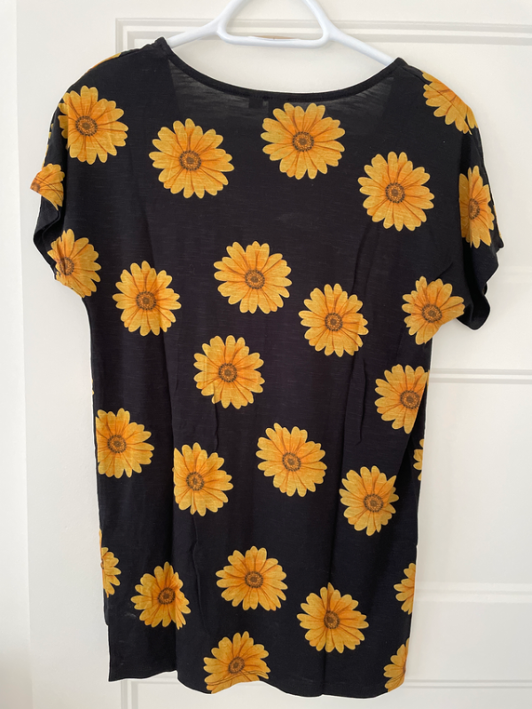 Image for Tshirt léger motif tournesol