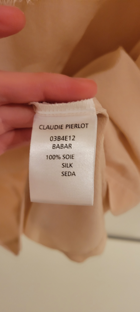 Image for Blouse soie Claudie Pierlot