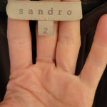 Thumbnail for Jupe Sandro satinée