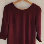 Featured thumbnail for Blouse Sézane bordeaux
