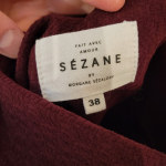 Thumbnail for Blouse Sézane bordeaux