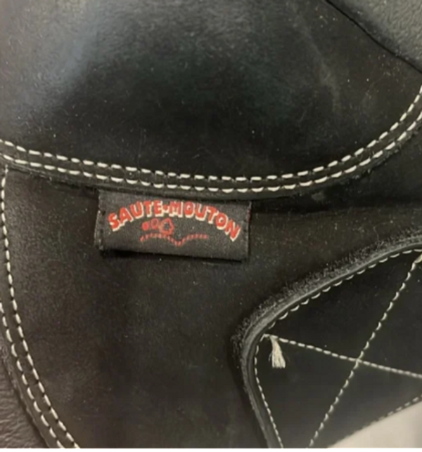 Image for Saute-Mouton-Bottes courtes en suède doublés 36