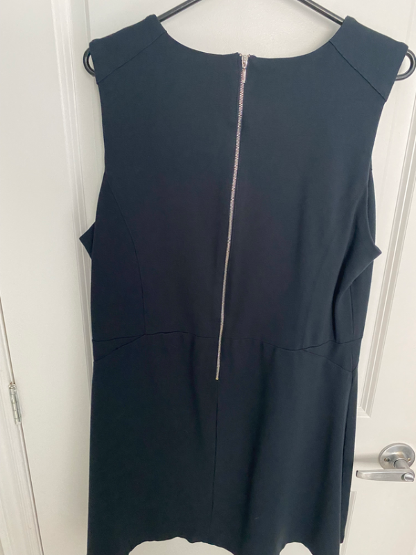 Image for Robes marine avec zipper arrière