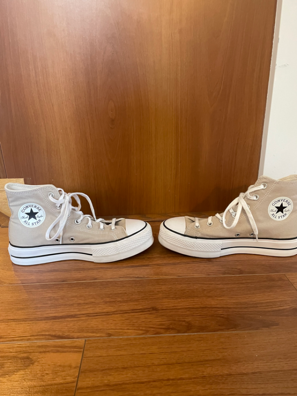 Image for Plateforme Converse all star beige