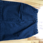 Thumbnail for jupe vintage en denim/jeans