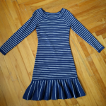 Featured thumbnail for KAREN MILLEN-Jolie Robe en Tricot Rayée (XS)
