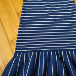Thumbnail for KAREN MILLEN-Jolie Robe en Tricot Rayée (XS)