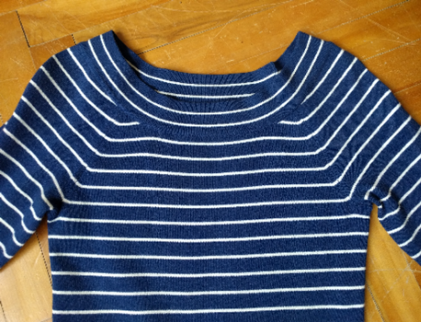 Image for KAREN MILLEN-Jolie Robe en Tricot Rayée (XS)