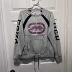 Featured thumbnail for Ecko Red large sweat shirt women sweater pull grey pink Chandail femme