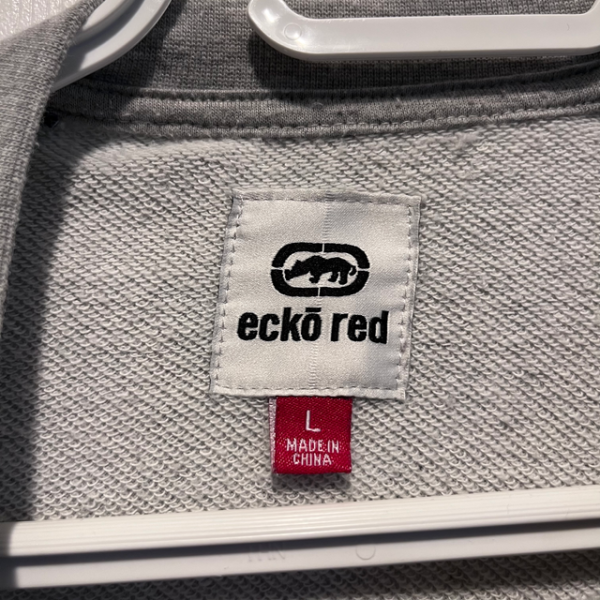 Image for Ecko Red large sweat shirt women sweater pull grey pink Chandail femme