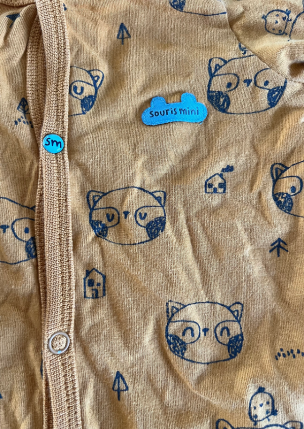 Image for Souris mini pyjama 0/3 mois
