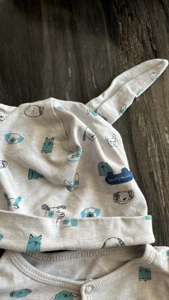 Image for Souris mini pyjama 3/6 mois